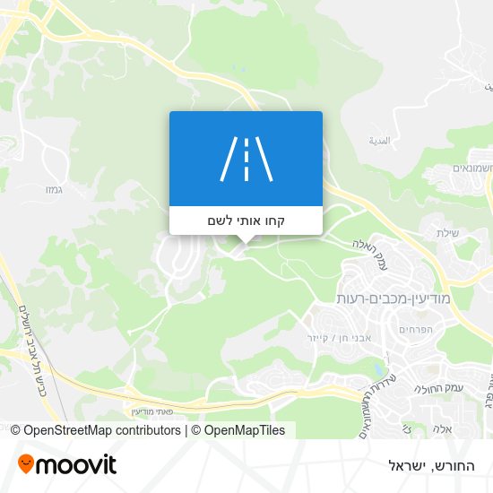 מפת החורש