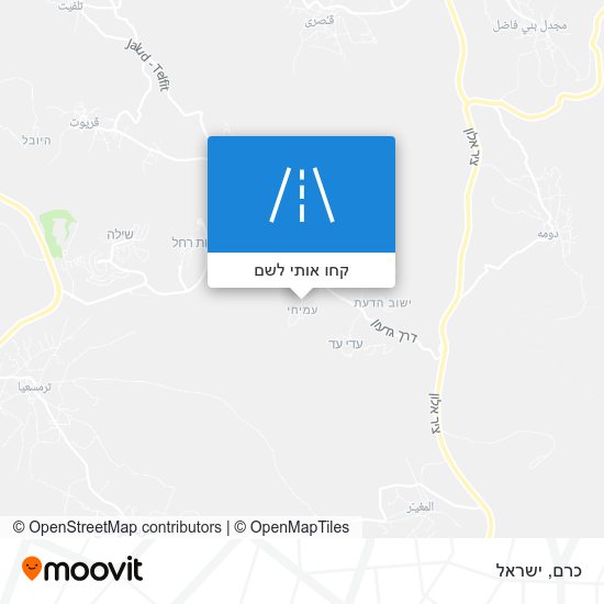 מפת כרם