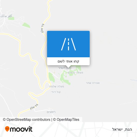 מפת הגת