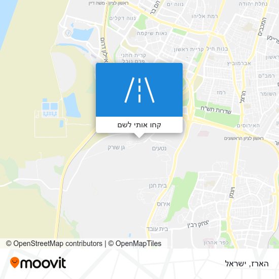 מפת הארז