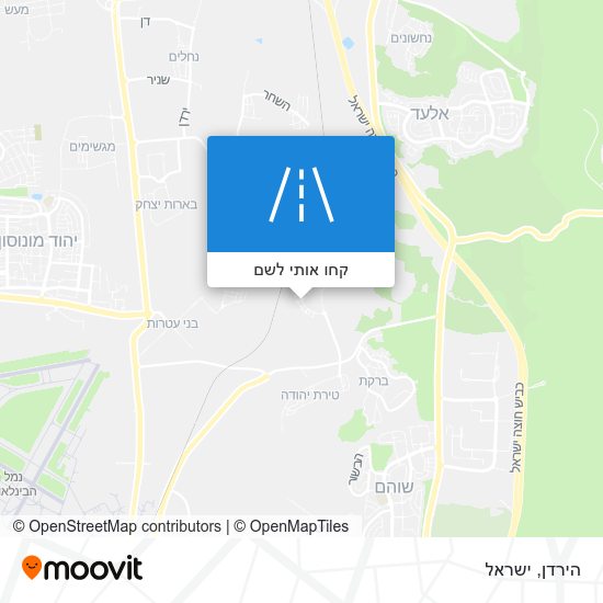 מפת הירדן