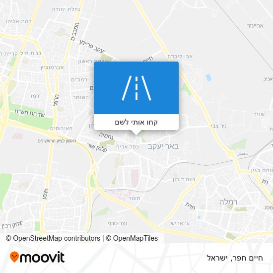מפת חיים חפר