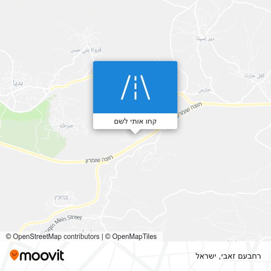 מפת רחבעם זאבי