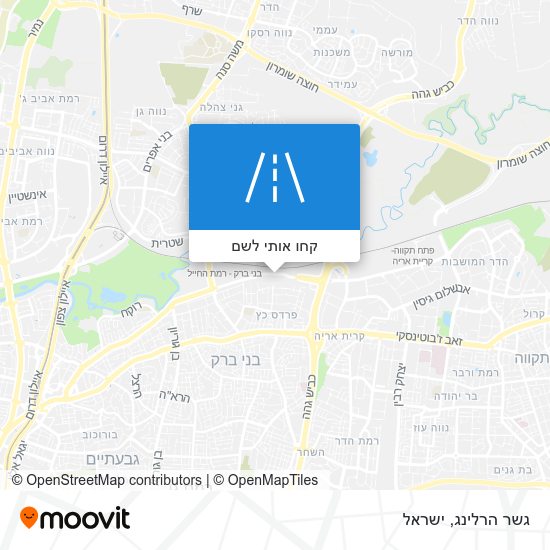 מפת גשר הרלינג
