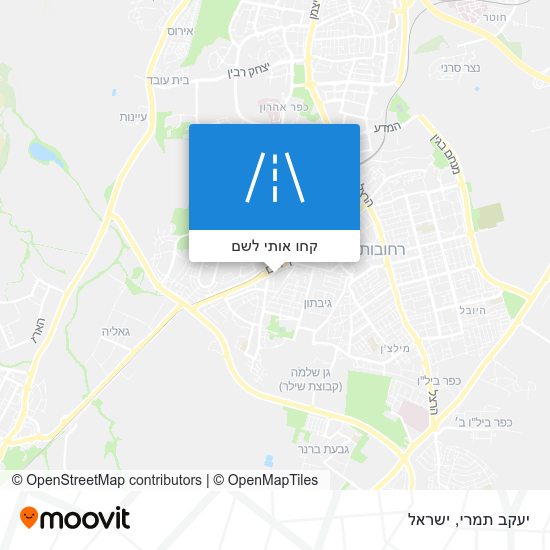 מפת יעקב תמרי