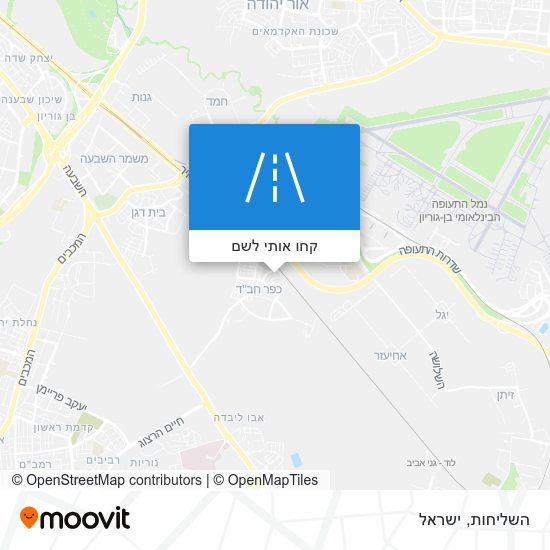 מפת השליחות