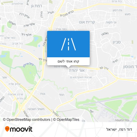 מפת דוד רמז