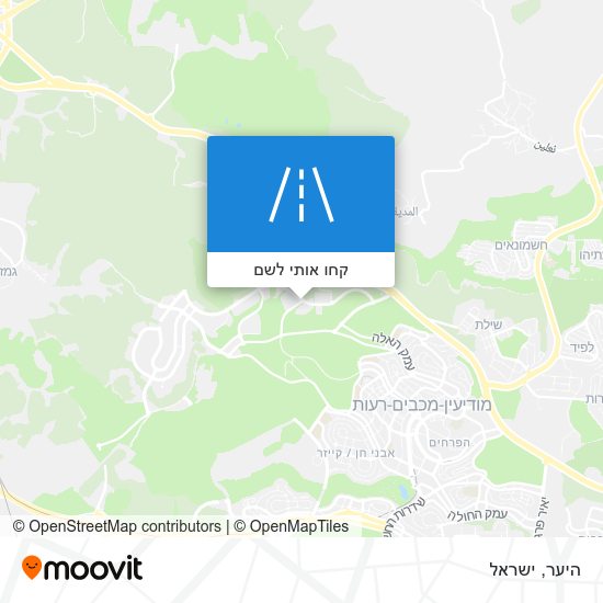 מפת היער