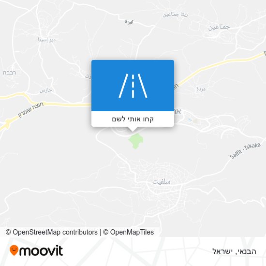 מפת הבנאי