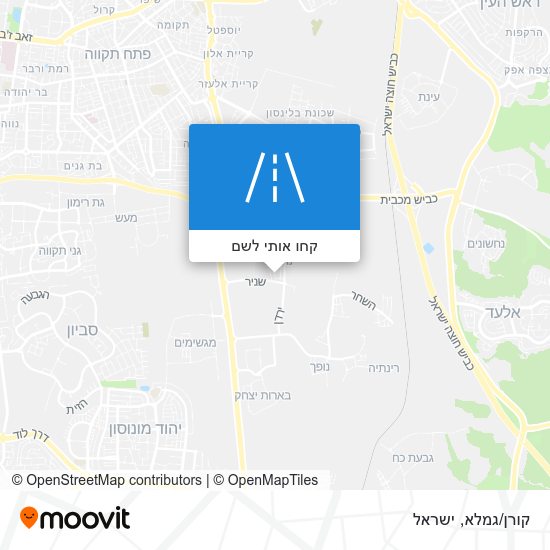 מפת קורן/גמלא