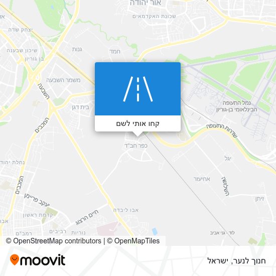 מפת חנוך לנער