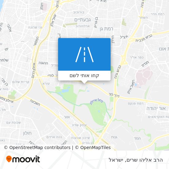 מפת הרב אליהו שרים