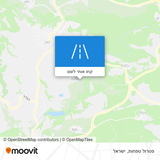 מפת פטרול טפחות