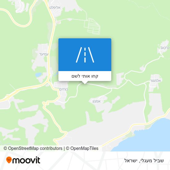 מפת שביל מעגלי