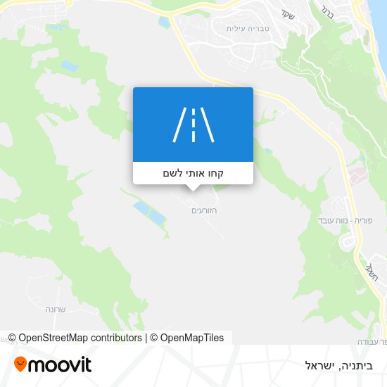 מפת ביתניה