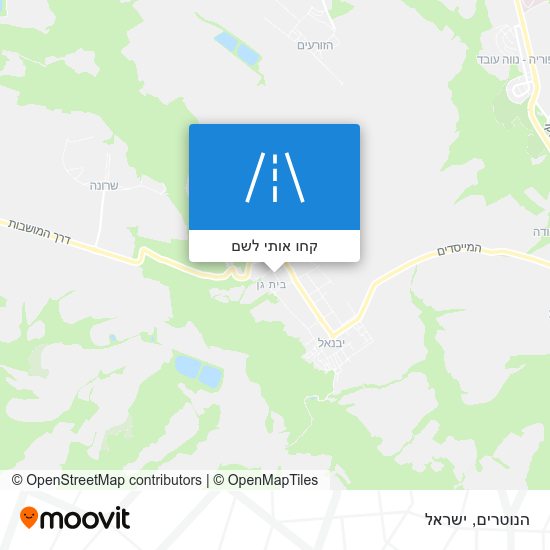 מפת הנוטרים