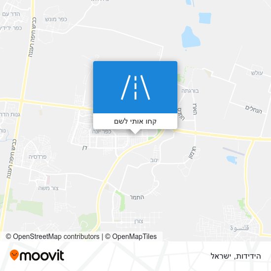 מפת הידידות