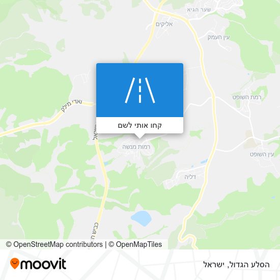 מפת הסלע הגדול