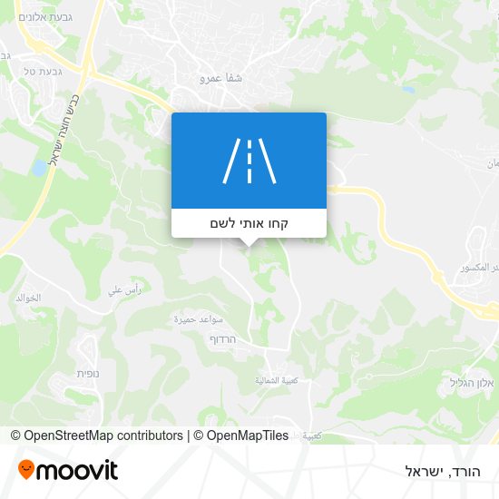 מפת הורד