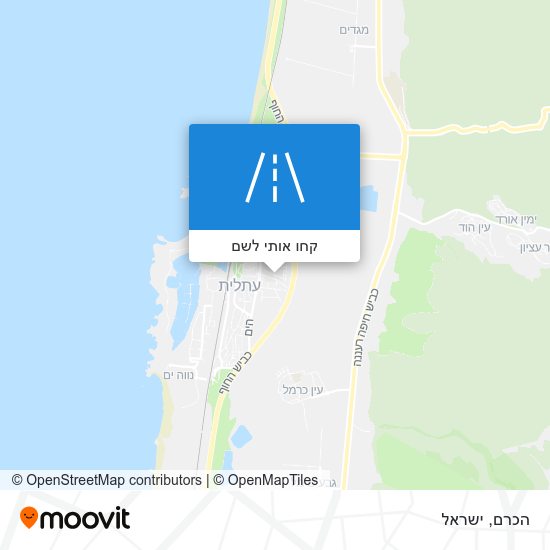 מפת הכרם