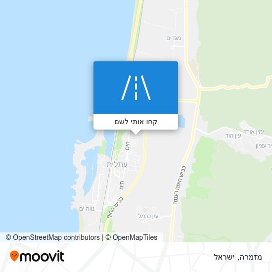 מפת מזמרה