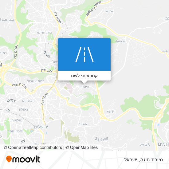 מפת סיירת חיגה