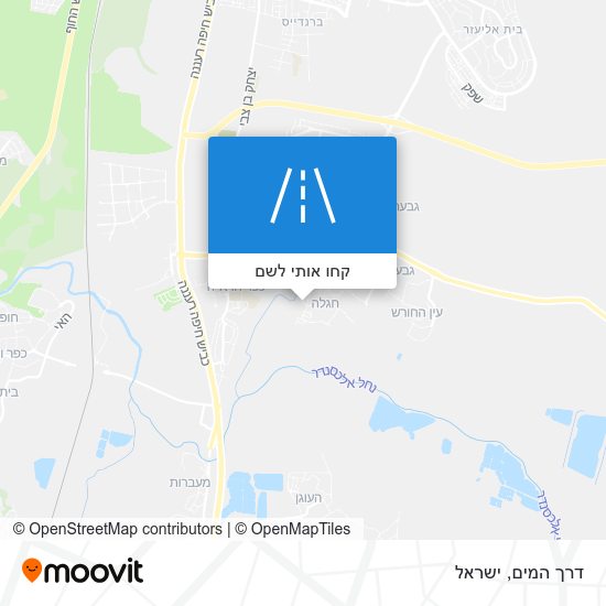 מפת דרך המים