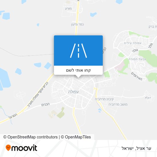 מפת ער אציל