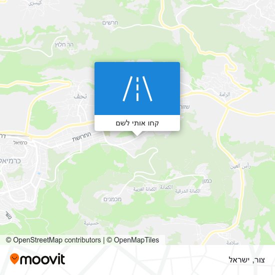 מפת צור