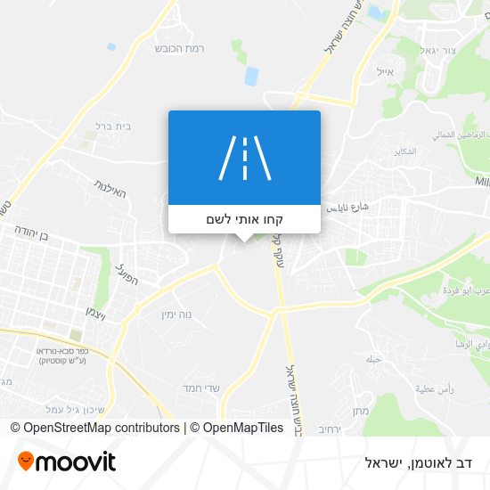 מפת דב לאוטמן