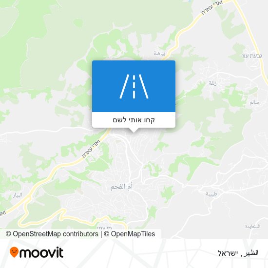 מפת الظهر