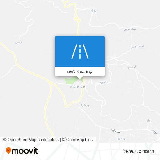 מפת הזומרים