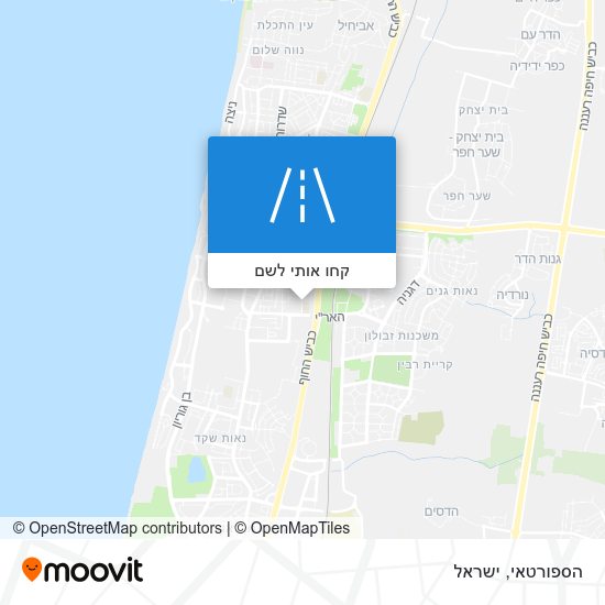 מפת הספורטאי