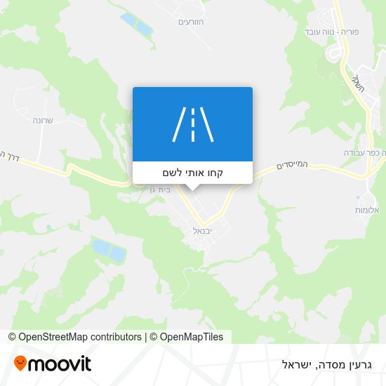 מפת גרעין מסדה