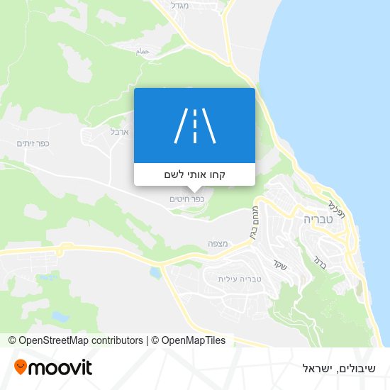 מפת שיבולים