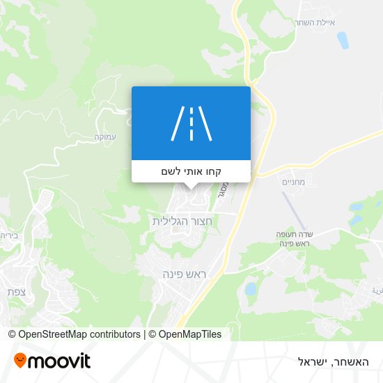 מפת האשחר