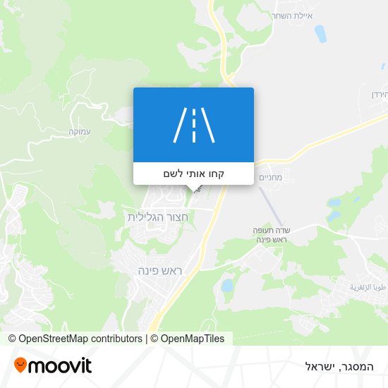 מפת המסגר