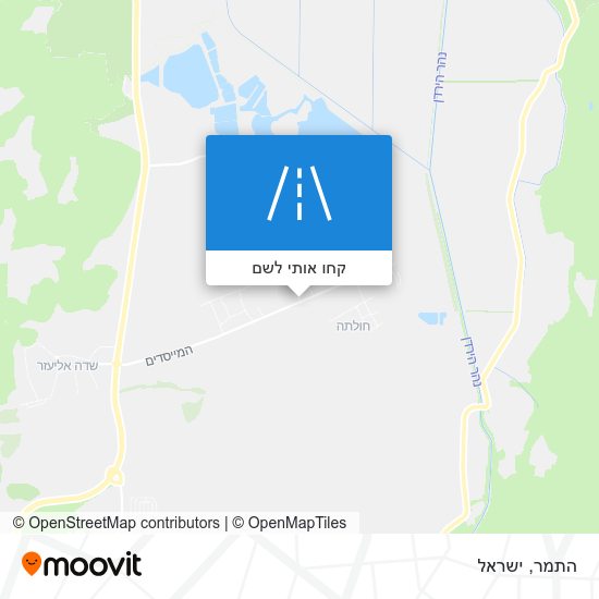 מפת התמר