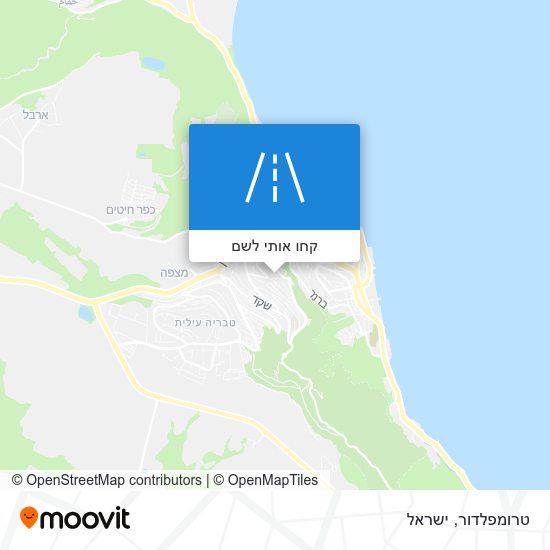 מפת טרומפלדור
