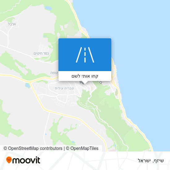 מפת שיזף
