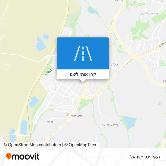 מפת האיריס