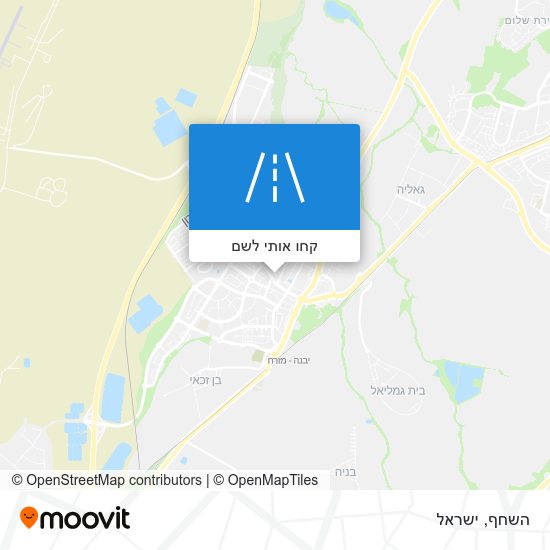 מפת השחף