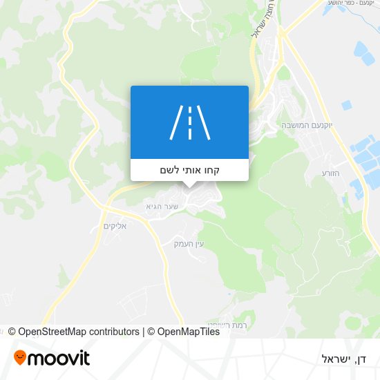 מפת דן