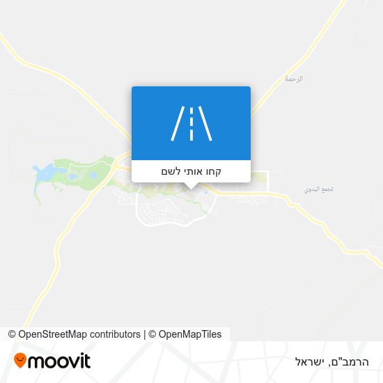 מפת הרמב"ם