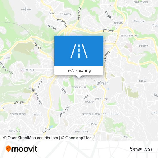 מפת גבע