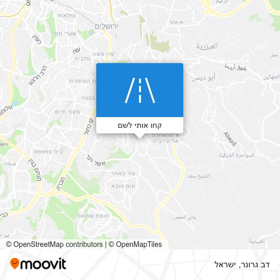 מפת דב גרונר