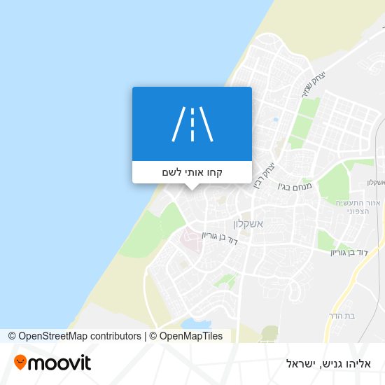 מפת אליהו גניש