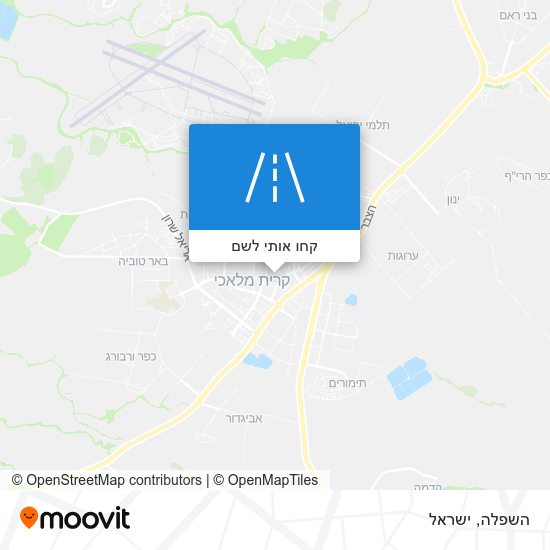 מפת השפלה