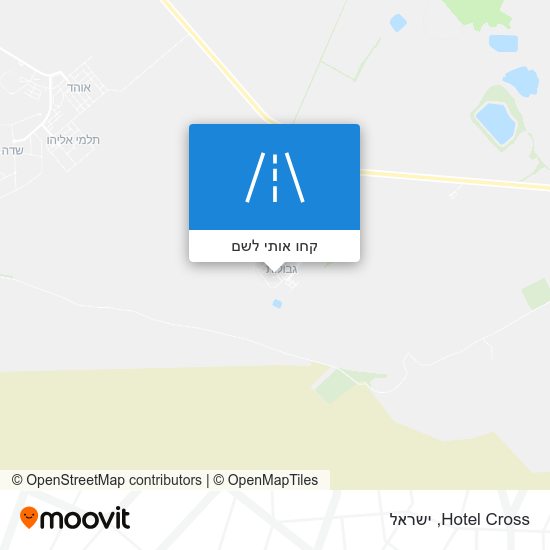 מפת Hotel Cross