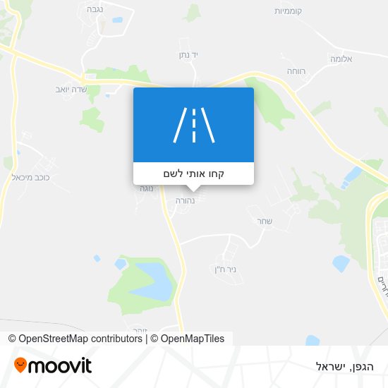 מפת הגפן